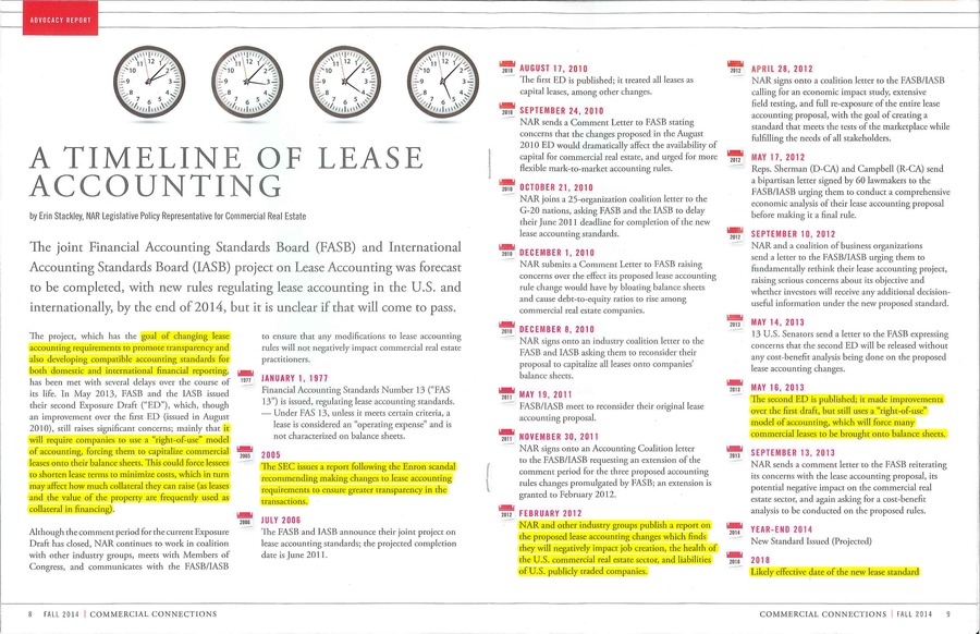 A Timeline of Lease Accounting 2